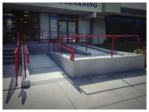 ADA Ramp - Handrail